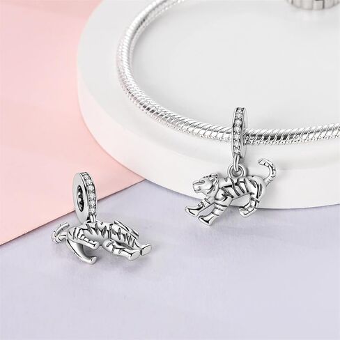 925 Sterling Silver Charm For Bracelets Animals Pets Insects Butterflie Cat Dog Charms Bead For Women Jewelry Gifts in Saudi Arabia
