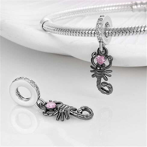 925 Sterling Silver Charm For Bracelets Animals Pets Insects Butterflie Cat Dog Charms Bead For Women Jewelry Gifts in Saudi Arabia