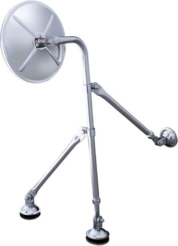 UNITED PACIFIC 60036 Fender Mirror, Tripod, 8 1/2", Stainless in Kuwait