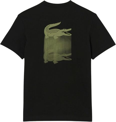 Lacoste Men's Sport Printed Ultra-Dry T-Shirt in Saudi Arabia