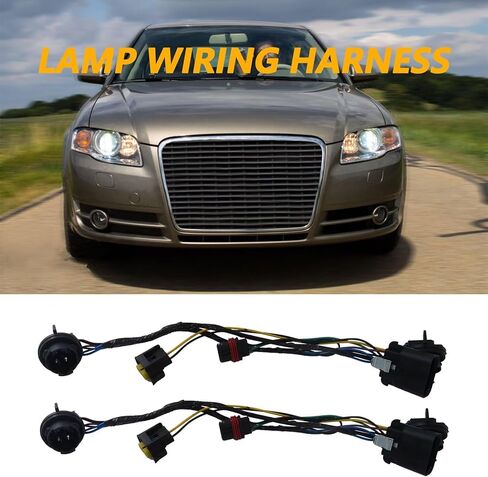 25962806 Front Headlight Wiring Harness Kit for Chevrolet Silverado 2500 HD LT Extended Cab Pickup 4-Door 6.0L 5967CC 364Cu. in. V8 Flex OHV Naturally Aspirated 2012 2013 in Saudi Arabia