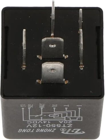 ZT603-DC12V 20A 6Pin 6P Windscreen Wiper Relay High Switching Capability Product in Saudi Arabia