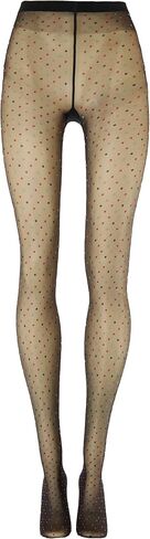 Wolford Multicolored Dot Tights Pantyhose for Women Sheer Opaque Micro Polka Dot Pattern Soft Waistband Designer Hosiery in Saudi Arabia