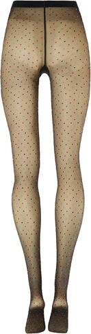 Wolford Multicolored Dot Tights Pantyhose for Women Sheer Opaque Micro Polka Dot Pattern Soft Waistband Designer Hosiery in Saudi Arabia