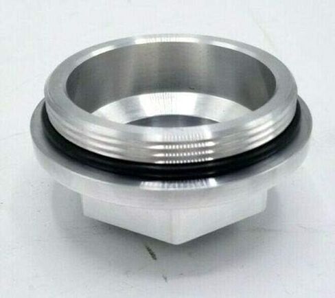 2-7/8" Billet Aluminum Oil Cap Fits Dexter 21-35 Trailer Axle Bearing Hub 6K-8K in Saudi Arabia