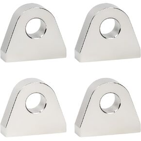 Heavy Duty Weld-On Shackles (4-Pack) - 0.9" Round Hole Clevis Mounts with Fillet Edge - Fit Truck Bumpers, Tractor Buckets & Off-Road Frame Mounting - Steel Bracket for Recovery Towing & Rigging in Kuwait