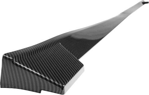 Ikon Motorsports ، التنانير الجانبية متوافقة مع 2018-2024 Toyota Camry Se Xse ، TRD Gloss Black Pp Polplypylene Side Extensions Line Protector Rocker Plant Left Left ، 2019 2020 in Saudi Arabia