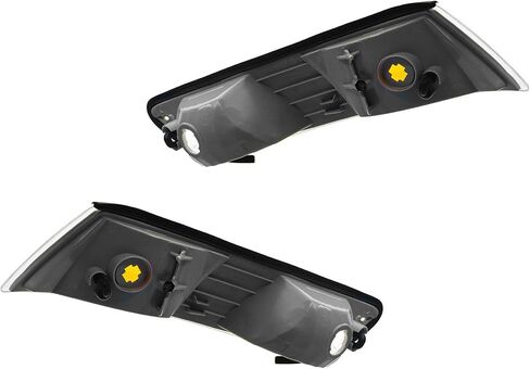 TRQ Driver & Passenger Side Corner Light Set Compatible with 1998-2002 Mercury Grand Marquis FO2550124 FO2551124 in Saudi Arabia