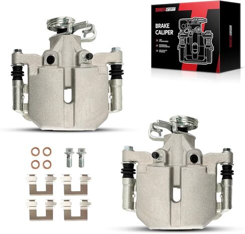Torchbeam Rear Brake Calipers Set for Buick 2006-2011 Lucerne, Rear Left and Rear Right Calipers Replace # 18B5014+18B5015 in Saudi Arabia