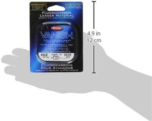 Berkley Vanish Fluorocarbon - Clear - 4lb | 1.8kg - 250yd | 228m in Saudi Arabia
