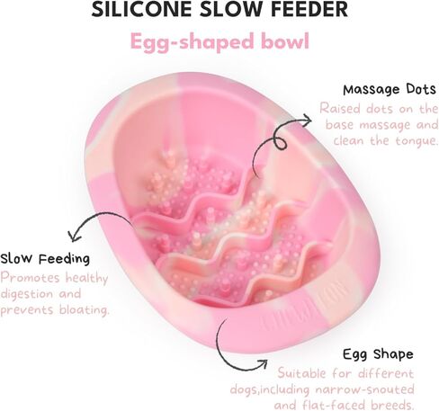 وعاء لعق الكلاب التفاعلي، وعاء تغذية بطيء من السيليكون الخالي من مادة BPA مع أكواب شفط، وعاء طعام غير قابل للانزلاق للكلاب والقطط، يقلل من الملل والقلق، آمن للاستخدام في غسالة الأطباق، أخضر in Kuwait
