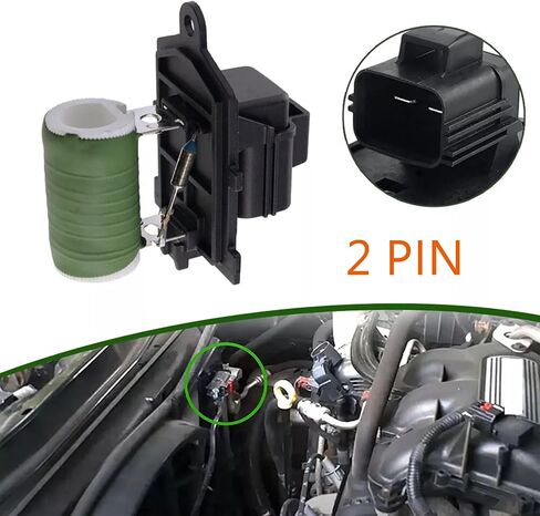 68054677AA Engine Cooling Radiator Fan Resistor Right for Dodge Grand Caravan 2008-2020, Journey 2009-2020, for Chrysler Town & Country 2008-2016. Replaces# 921-300, 68054677AA in Saudi Arabia