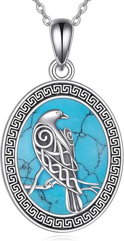 AXOMY Phoenix Necklace for Women 925 Sterling Silver Black Onyx Phoenix Pendant Necklace Phoenix Jewelry Gifts for Her in Kuwait