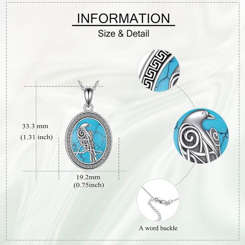 AXOMY Phoenix Necklace for Women 925 Sterling Silver Black Onyx Phoenix Pendant Necklace Phoenix Jewelry Gifts for Her in Kuwait