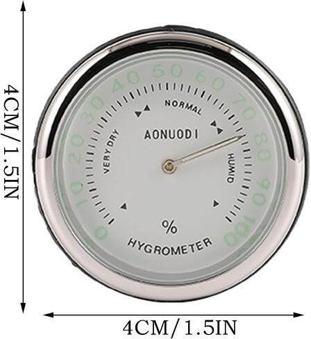 Dashboard Clock Stick on | Car Temperature Humidity Meter - Automotive Vent Clocks for Outdoor Camping RVs Vehicles Boats Home in Saudi Arabia