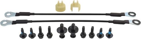 TRQ Tailgate Repair Kit Compatible with 2016-2018 Chevrolet Silverado 1500 2019 Silverado 1500 LD 2016-2019 Silverado 2500 HD Silverado 3500 HD GMC Sierra 1500 Sierra 1500 Limited Sierra 2500 HD in Saudi Arabia