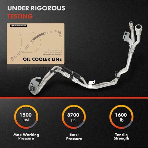 A-Premium Oil Cooler Line Fit for Ford Edge 2012-2014 Fluid Cooler Line in Saudi Arabia