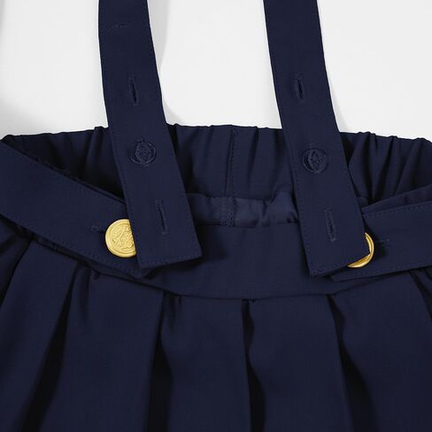 Lolanta Girls Plateed Skirt Kids Skirdender Uniform Skort Skort Skort Comple in Kuwait