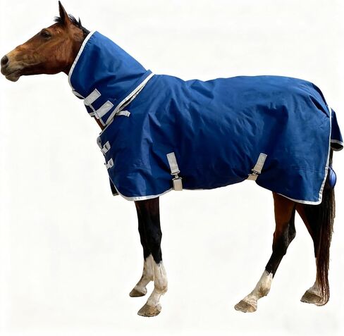 1200D Horse Blanket,220g Warm Cotton Filling Liner 1200D Premium Turnout Horse Blanket,Medium Weight Blanket 81 inches in Saudi Arabia
