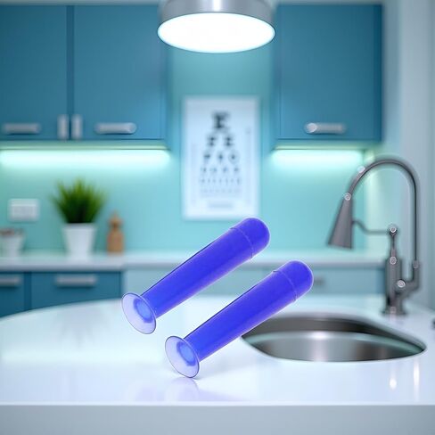2 PCS أداة مزيل العدسات اللاصقة الأزرق ، العدسات الناعمة المفيدة ، عصا أكواب الشفط الصغيرة ، وحالات مزيل RGP ، يطبق جهات الاتصال بأمان وصحية ، وملحقات العدسات اللاصقة in Kuwait