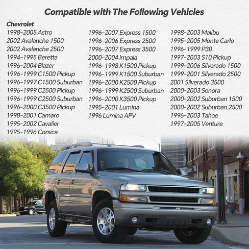 17123852 Throttle Position Sensor, TPS Accelerator Pedal Fuel Idle Control Valve Sensor Compatible with Chevy Cadillac GMC Buick Oldsmobile Isuzu Saturn Pontiac Replace 17123855 17113625 in Kuwait