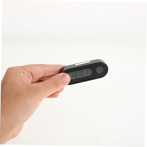 Tidtaleo Mini Digital Clock Backlight و Terfture Display Free Bathard Clock للسيارات تصميم مضغوط لسهولة المشاهدة في السيارات in Kuwait