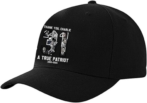 القبعة الحرية للجنسين تشارلي كيرك هذا هو التحول في سلام تشارلي 1993 2025 A Patriott Baseball Cap True Patriott in Kuwait