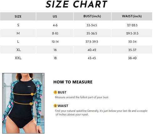 Women's Rash Guard Long Sleeve Swimsuits Top Bathing Suits Swim Shirt in Saudi Arabia