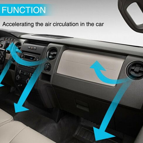 4pcs Dashboard a C Heater Air Vent Louver for Ford for Lobo 2009-2014 for F150 2009-2014 Left Right Front Center 3.6 in. Width-Length 9L3Z19893CA 9L3Z-19893- in Saudi Arabia