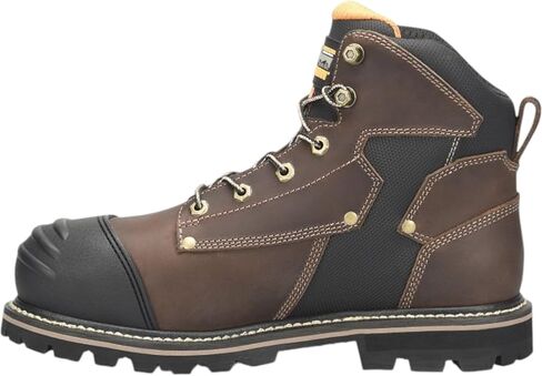 Matterhorn Men I-Beam 6 "Met Guard Carbon Composite Toe Boot Waterposit Boot ، جلد متين ، نعل مقاوم للانزلاق ، مصنّف إيه in Kuwait