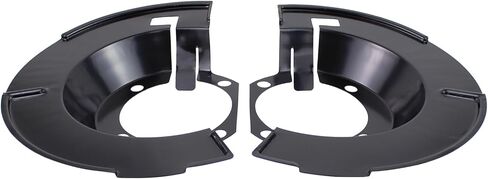 Front Driver and Passenger Side Brake Dust Shield for Ford Excursion 4WD 2000-2005, 4WD F250 F350 F450 F550 Super Duty 4WD 1999-2004 in Saudi Arabia
