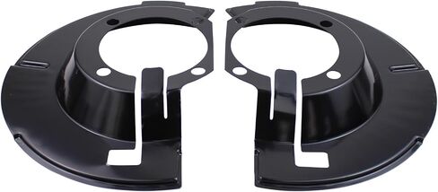 Front Driver and Passenger Side Brake Dust Shield for Ford Excursion 4WD 2000-2005, 4WD F250 F350 F450 F550 Super Duty 4WD 1999-2004 in Saudi Arabia