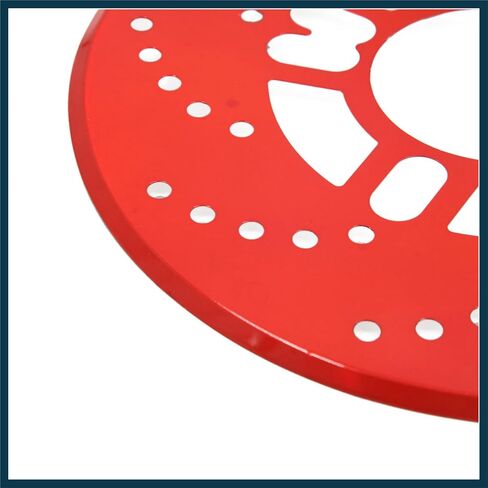 2 Pcs Red Metal Disc Brake Racing Cover Decoration for Car Automotive Automotive Parts in Saudi Arabia