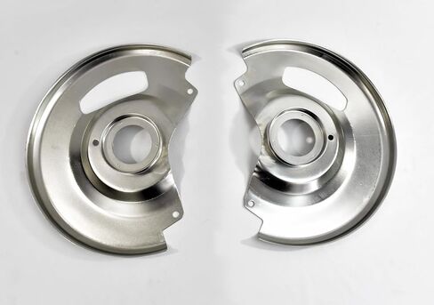 Auto City Classic Disc Disc Rust Shields لوحات دعم جديدة متوافقة مع شاحنات Chevy C10 C1500 وضواحي 1971-1987/FIT GMC C15 C1500 وضواحيها 1971-1987 in Saudi Arabia