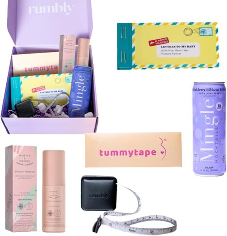 2nd Trimester Mom-to-Be Essentials Box - Gift for Expecting Moms - Care Package with Essential New Mommy Items & Pregnancy Must-Haves - Perfect for Celebrating Motherhood & Welcoming New Life in Saudi Arabia