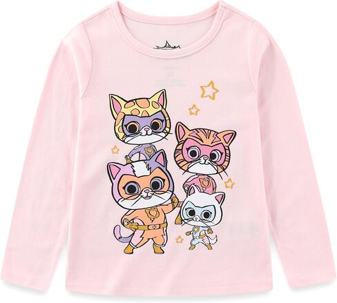 Disney Super Kitties Girls Long Sleeve Shirt for Toddlers in Saudi Arabia