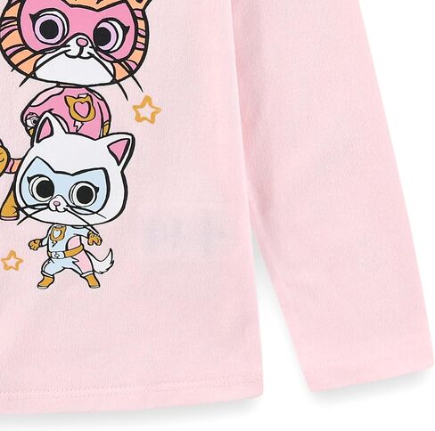 Disney Super Kitties Girls Long Sleeve Shirt for Toddlers in Saudi Arabia