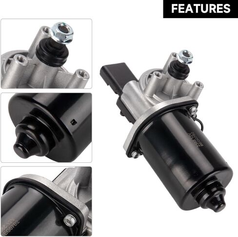 5 Pin Front Windshield Wiper Motor Compatible with Jeep Wrangler 2007-2016, Wrangler JK 2018, Sport Utility - Direct Fit Installation 55077859AC/68002388AA in Saudi Arabia