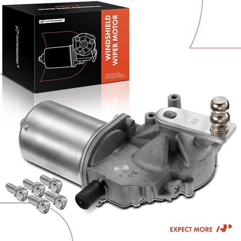 A-Premium Front Windshield Wiper Motor Compatible with BMW E70 Series X5 2007-2013, E71 Series X6 2008-2015, Sport Utility, 4-Pin, Replace# 61617200510 in Saudi Arabia