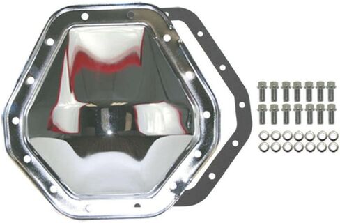 Chrome Steel Differential Cover, For 14 Bolt 10.5" RG, Compatible with Chevy/GMC 2500HD & 3500HD in Saudi Arabia