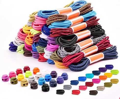 Elastic Shoe Laces, No Tie Shoe Laces Tieless for Adults, Elderly, One Size Fit All in Saudi Arabia