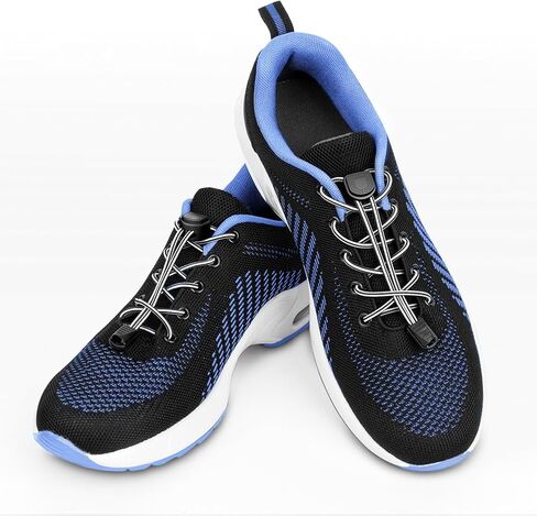 Elastic Shoe Laces, No Tie Shoe Laces Tieless for Adults, Elderly, One Size Fit All in Saudi Arabia