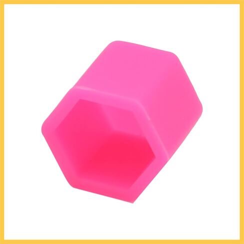 20pcs 17mm الوردي مضيعة للعجلة العجلة Lug Nut Bolt Hub Cover Cover Cap Presctive Auto Parts in Saudi Arabia