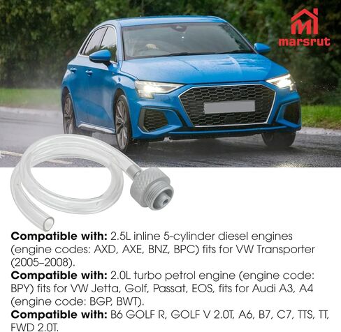 Oil Filter Tool Fits for VW Audi 2.5, Oil Filter Drain Release Hose Housing Set for VW Transporter 2005–2008 2.5L, for Audi A3, A4 2.0L Vehicle Engine in Saudi Arabia