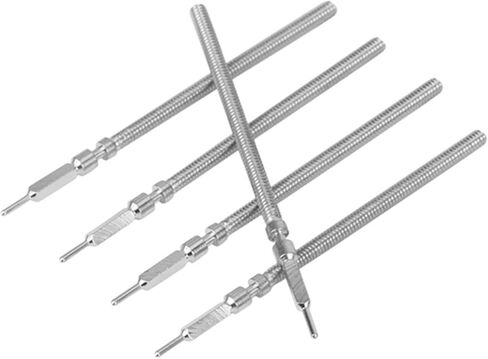 10Pcs Watch Winding Stems Replacement Compatible with ETA 6497 6498 Seagull ST36 Watch Movement Repair Tool Parts Watch Repair Tools (Silver) in Saudi Arabia