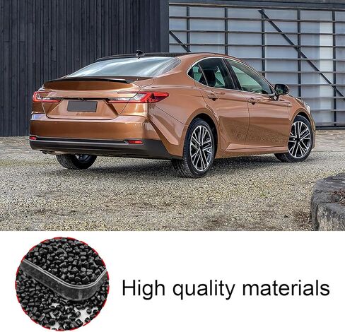 جناح المفسد الخلفي متوافق مع Toyota Camry Se Xse Le Xle TRD Hybrid M4 Style 2018-2024 Trunk Trunk Wing ABS الخلفي in Saudi Arabia