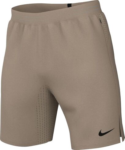 Nike Flex REP 4.0 MEN MEN'S DRI-FIT 7 "شورت اللياقة غير المبطنة (Khaki/Black/Black ، FN3004-247) حجم كبير in Saudi Arabia