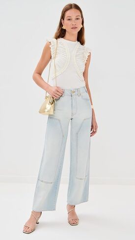 Ulla Johnson Women's Val Ocleveless Top in Kuwait