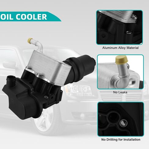 06D117021C Oil Cooler For Audi A3 2006-2008,A4/A4 Quattro 2005-2009,TT 2008-2009,TT Quattro 2012-2015,TTS Quattro 2009-2015,For Volkswagen Jetta/Passat/GTI 2006-2008,Eos 2007-2009 2.0L in Saudi Arabia
