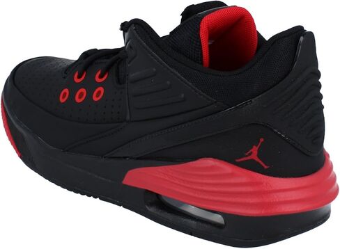 Jordan Max Aura 5 Men's Shoes (DZ4353-006, Black/Black/University Red) Size 9 in Saudi Arabia